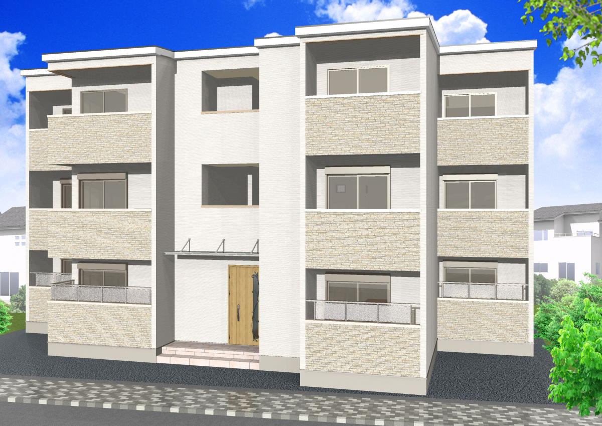 収益事業マンションのラモーナ東本町Ⅲが竣工しました。