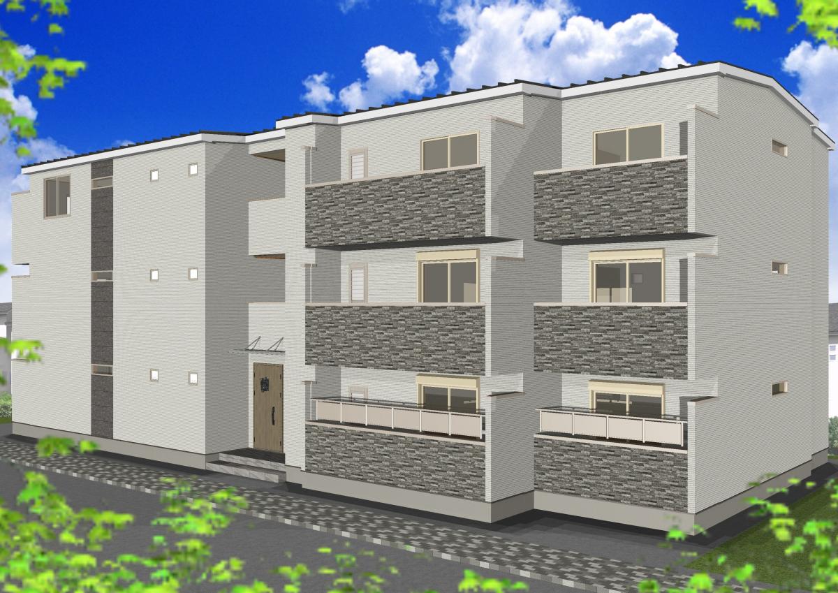 収益事業マンションのクリエオーレ御厨東が竣工しました。